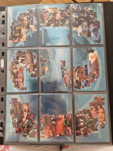 Files trading cards set 9 - x,