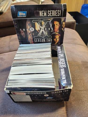 Files trading cards - in, box