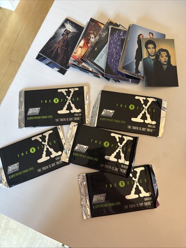 Files season trading cards - x,