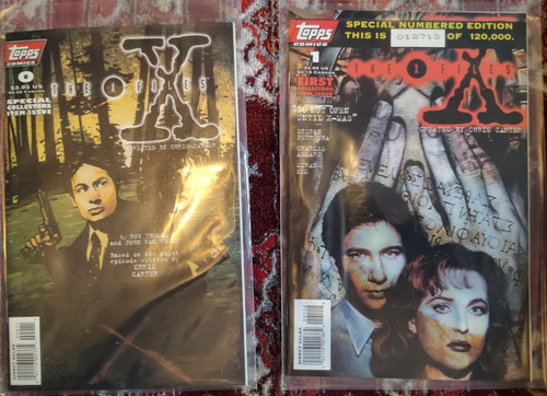 Files mixed lot comics - x-files,