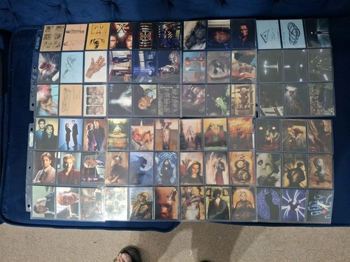 Files trading card set from - x,